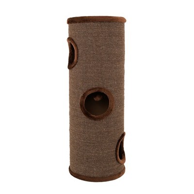 B-Ware: lionto Kratztonne mit Sisal Kratzturm Kratzbaum Kratzsule 100 cm  Braun | eBay.de
