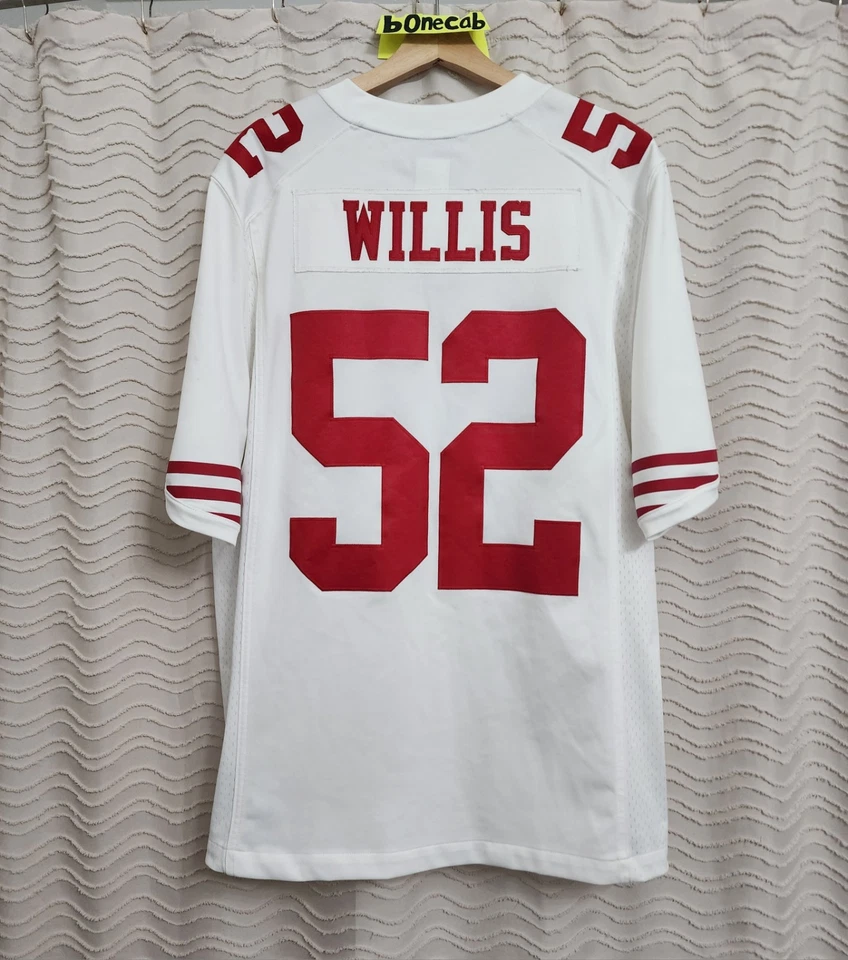 Camiseta 49ers XL Auténtica Patrick Willis Cosida Nike San Francisco #52 RARA Foto 2 de 4
