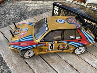 Tamiya RC XV 02 PRO Chassis Karosserie Lancia Tuningteile