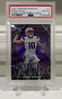 2024 Topps Resurgence Drake Maye Conductors Purple Surge Rookie #60/75 PSA 10...