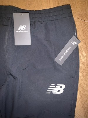 New Balance Gray Brush Fleece Lined Athletic Track Stretch Pants