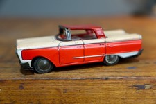 Vintage 1960s Ford Tin Litho Toy Friction Car Fairlane Japan
