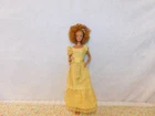 Vintage 1981 Magic Curl Barbie Original Yellow Dress Curly Hair