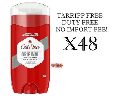 48x Old Spice High Endurance Deodorant Original Scent 85g | Fast Shipping!