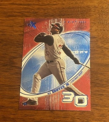 2004 Fleer E-X Essential Credentials Now Missing Serial Number Ken Griffey Jr