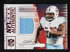2018 Panini Rookies & Stars NFL Authentic Relics Derrick Henry #A-17 1mi4