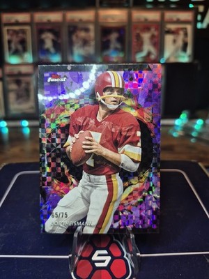 Joe Theismann 2024 Topps Finest Xfractor /75 Washington