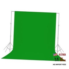 -10 X 7 FT Professional Screen Backdrop for Photography Machine 10X7 Green