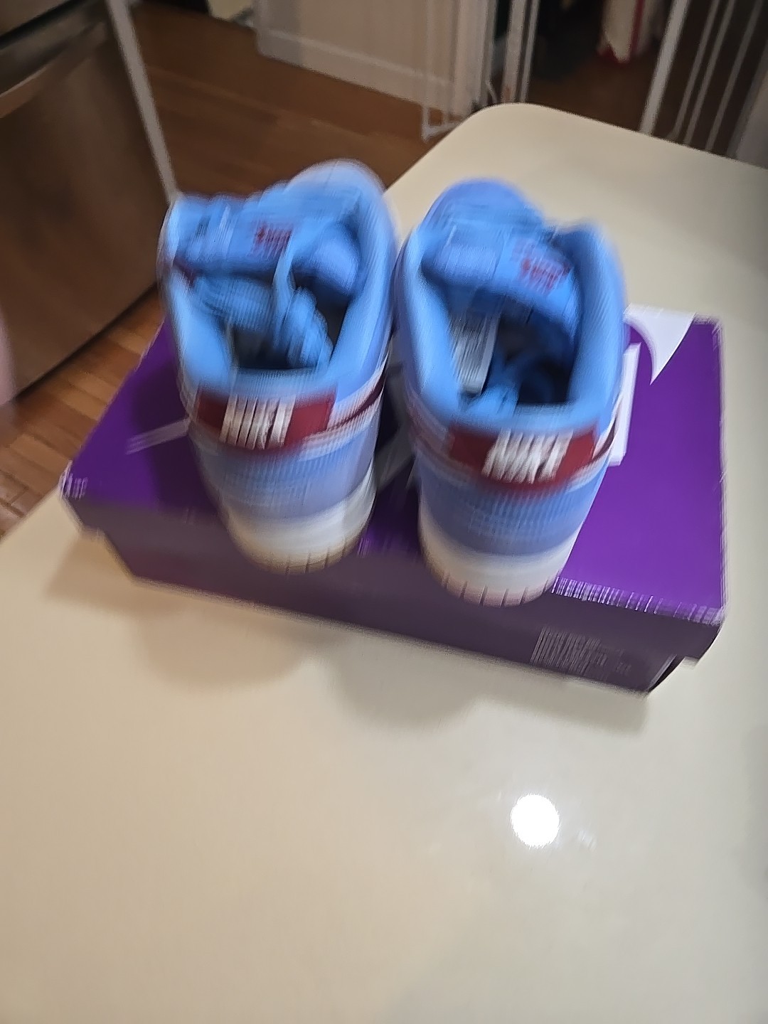Size 8-Nike SB Dunk Low Premium Philadelphia Phillies 💜 BOX GRAIL ONLY DS ONAPP thumbnail 4