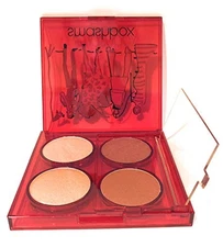 SMASHBOX HALO CHEEK BLUSH HIGHLIGHT PALETTE QUAD HOLIDAY LIMITED EDITION NIB
