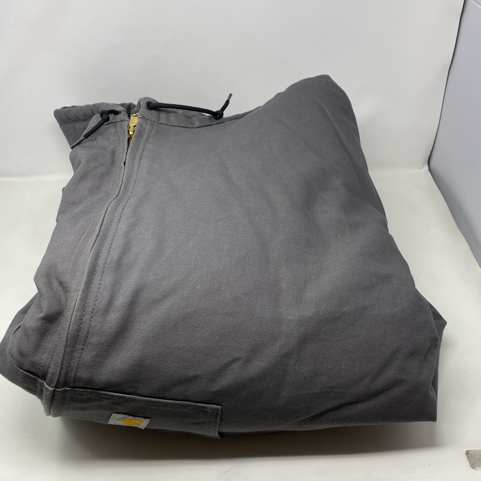 Carhartt J140 Active Jac Gravel Gray 5XL Loose Fit Flannel-Lined
