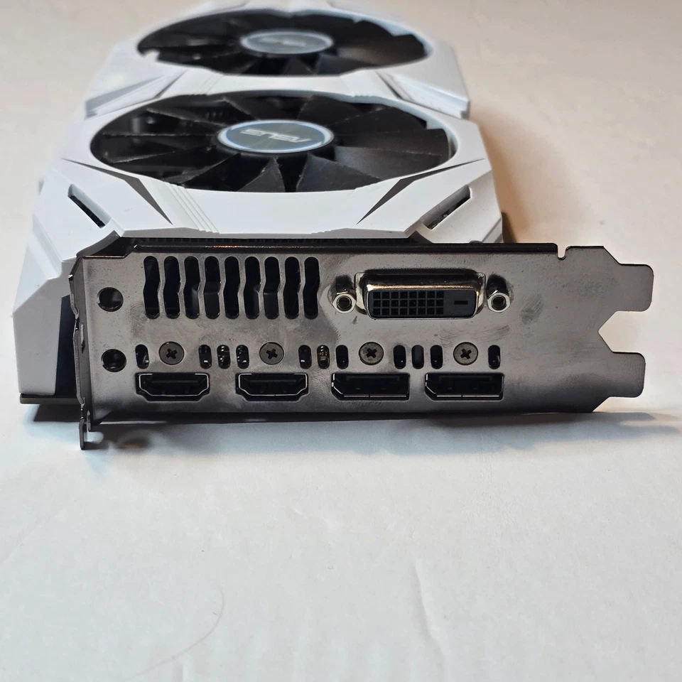 Asus GeForce GTX 1060 03G 3gb Dual Fan GPU White Graphics Card Video HDMI GDDR5 - Image 4 of 4