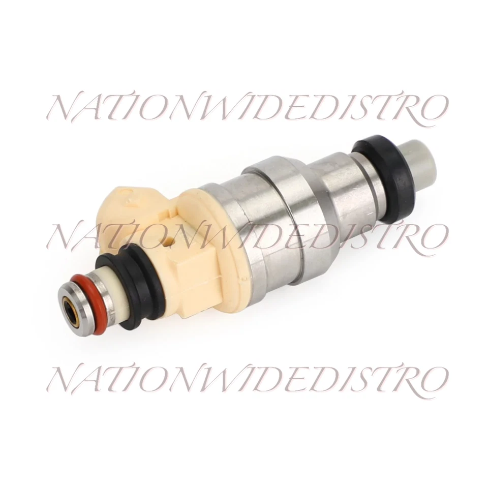 4x Inyectores de combustible Nikki OEM para 89-94 Plymouth Dodge Colt Eagle Mitsubishi I4 Foto 3 de 4