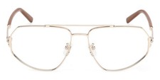MCM MW5014-H 032 Gold Geometric Aviator Eyeglasses 58-16-145 RX