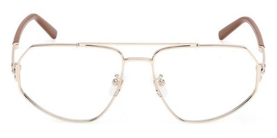 MCM MW5014-H 032 Gold Geometric Aviator Eyeglasses 58-16-145 RX