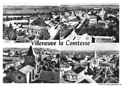 CT-BFP1-0066-17 - BY PLANE OVER VILLENEUVE-LA-COMTESSE