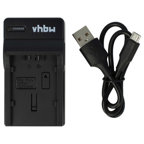 USB Battery Charger for Panasonic VDR-M75 VDR-M70 VDR-M95 8.4V