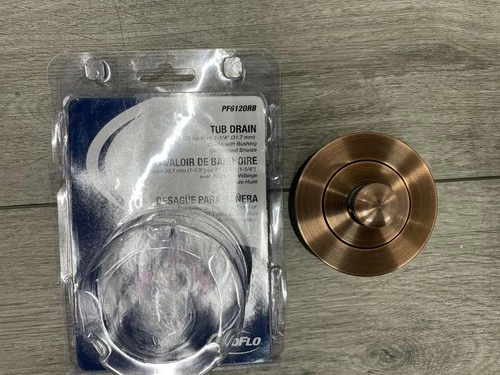 PROFLO PF612ORB Tub Drain -Oil Rubbed Bronze *READ* - Picture 1 of 5