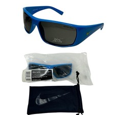 Nike Lava Sunglasses Mens Youth Fit Blue Hero Yellow Strike Grey Lens EV0818 479