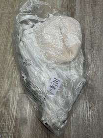 Ann Summers Fiercely Sexy White & Nude Basque Corset & Brief 24-26 F-H - Wedding