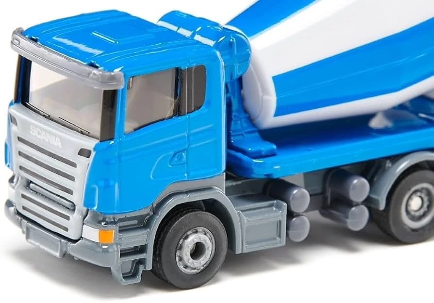 SCANIA CEMENT MIXER TRUCK  - Siku 1:87 Scale Model - Image 2 of 4