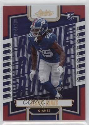 2023 Panini Absolute Rookies Red Spectrum 4/100 Deonte Banks #156 Rookie RC oh8