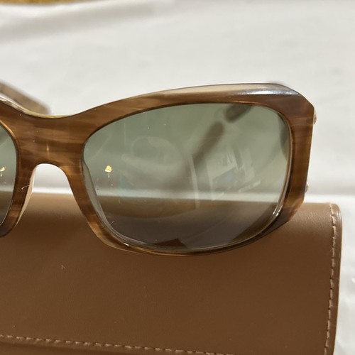 Vintage Burberry 4037 Brown Beige Striped Sunglasses 3083/13 62/16/120 - Picture 5 of 21