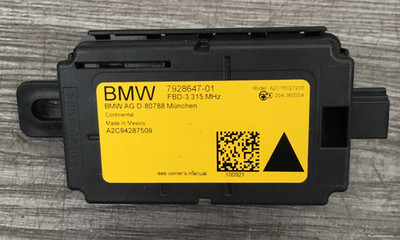 BMW FERNBEDIENUNGSMODUL FUNKEMPFÄNGER SCHLÜSSELLOSER ZUGANG 7928647-01