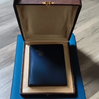 Missel chrétien en cuir bleu doré daté 18 avril 1911 avec Coffret Cuir