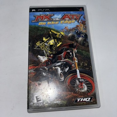 MX vs. ATV On The Edge Clear UMD Sony PSP - Complete CIB