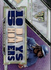 2021 Topps Triple Threads Vladomir Guerrero Jr Relics /27 Amethyst Blue Jays