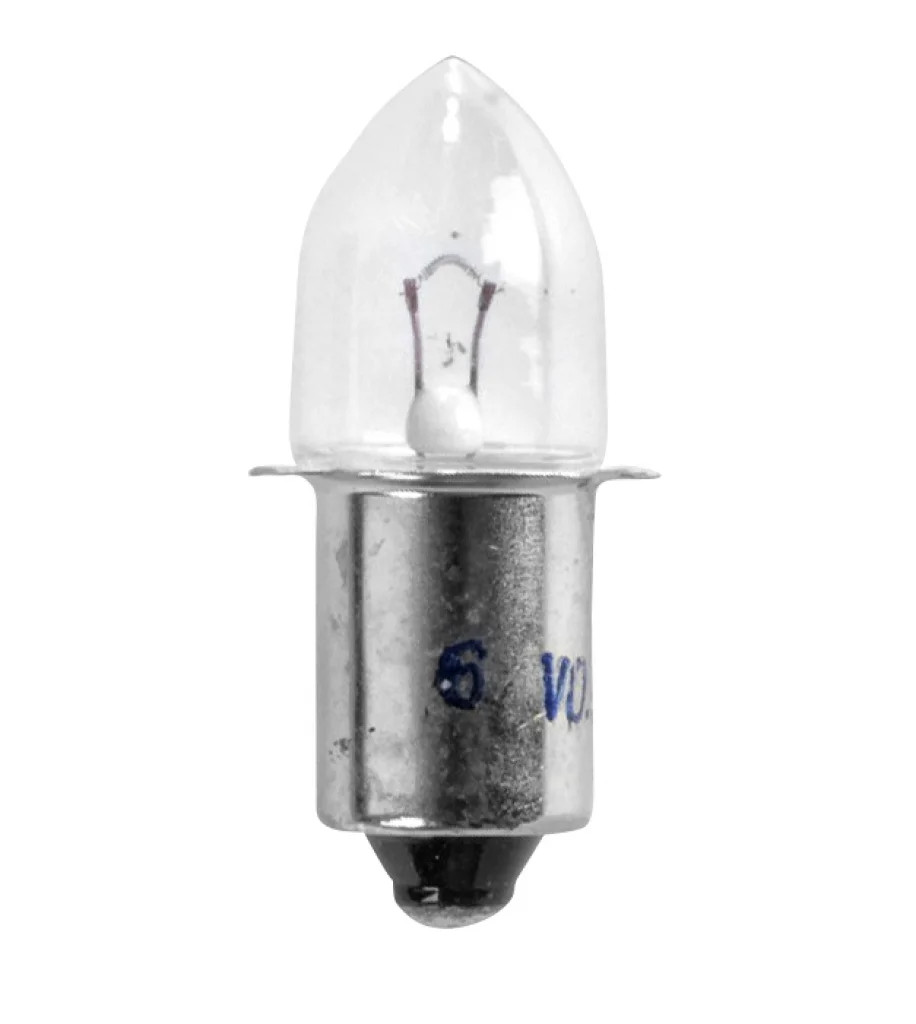 6V 3w 0.5A Prefocus Torch Bulb Lyvia Electrical 616