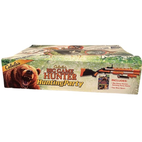 New Open Box Cabela's Big Game Hunter Hunting Party XBOX 360 Bundle Gun Kinect - Picture 5 of 6