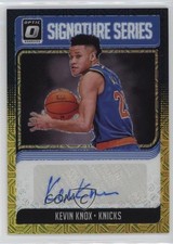2018-19 Panini Donruss Optic Choice Black Gold Prizm 4/8 Kevin Knox Auto zy6