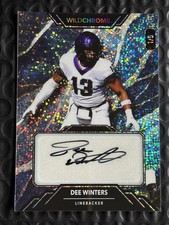 2023 Wild Card Wild Chrome Dee Winters 1/5 Auto WCM-A San Francisco 49ers Rookie. rookie card picture