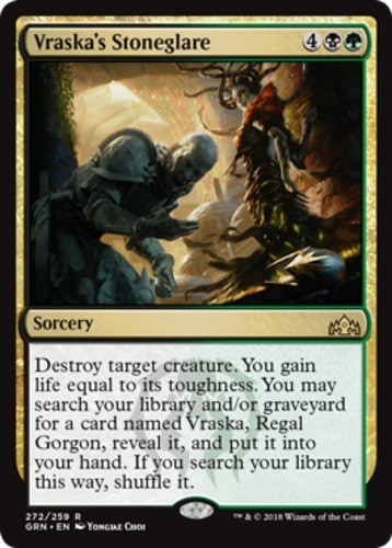 MTG - Vraska's Stoneglare - Planeswalker Deck Exclusive - Guilds of Ravnica - NM - Picture 1 of 1