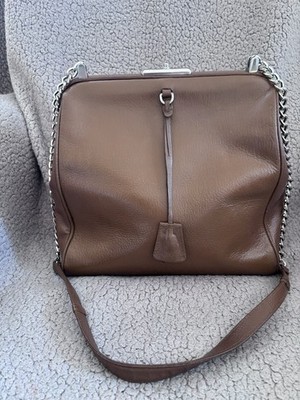 Vintage Rar Prada Leder Doctor Tasche