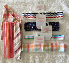 LOT OF 7 Gymboree Vintage Hair Accessories 6 Hairbands 1 Scarf 4 NWT and 3 EUC