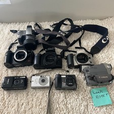 Lot of 7 Mixed Camera Lot Film Digital Handycam Camcorder FOR PARTS OR REPAIR