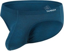 Mens Bulge Enhancing Briefs Low Rise Big Ball Pouch Sports Smooth Underwear