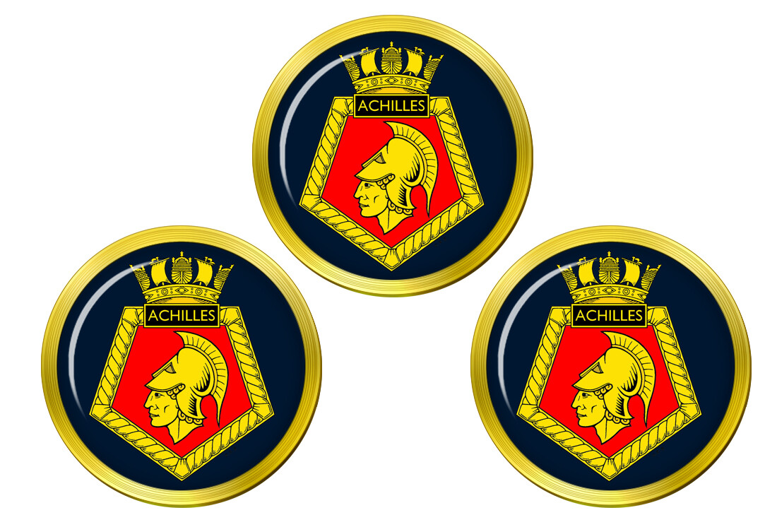 RFA Achilles, Royal Navy Golf Ball Markers