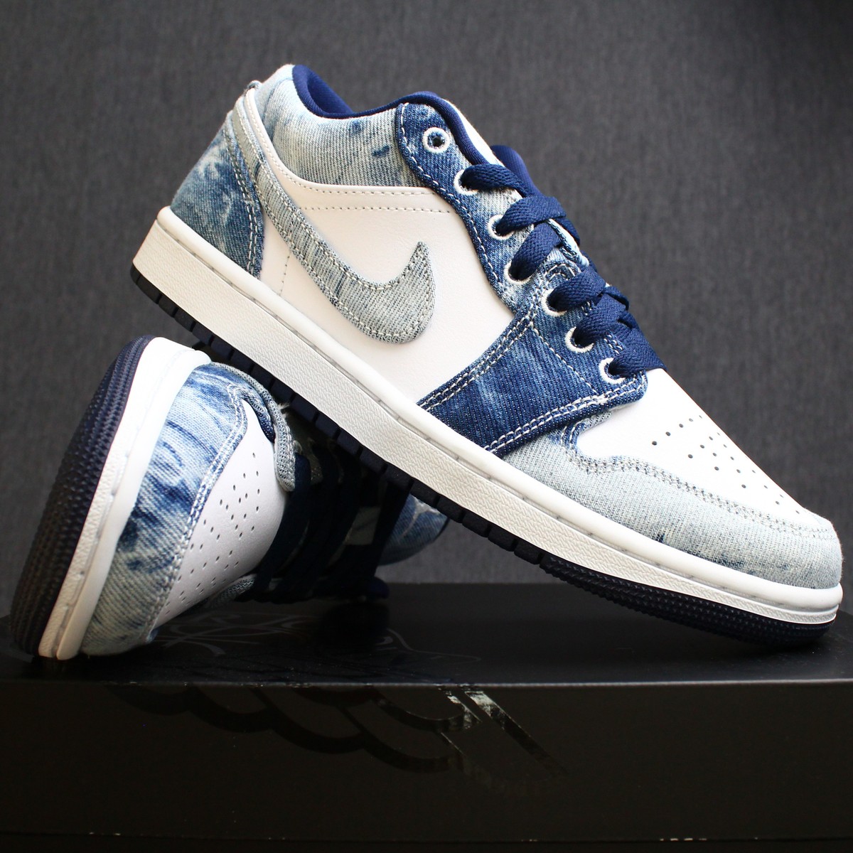 jordan low washed denim