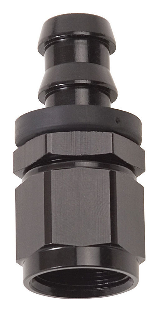 Russell Twist-Lok Hose End #8 Straight Black 624023 Russell Twist-Lok Hose End #8 Straight Black 624023