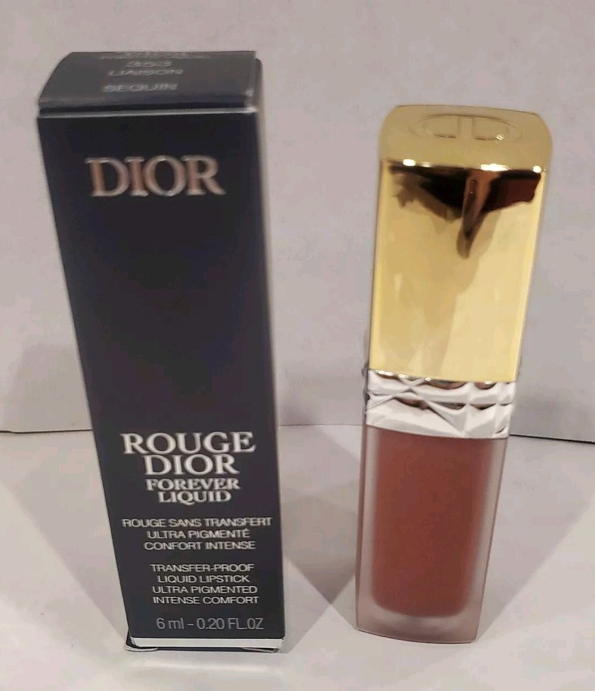 Rouge Dior Forever Liquid Sequin Limited Holiday Edition 353 Liaison. ONE LEFT