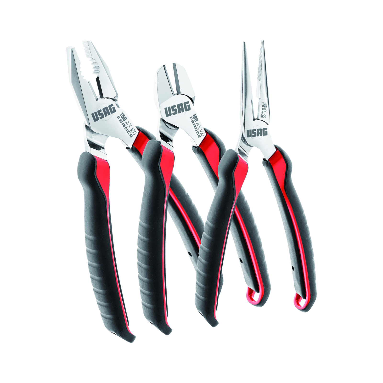 USAG U01500201 Set 3 Pinze Professionali - Assortimento 150 AX/SE3