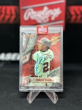 1994 Bowmans Best David justice Auto /35 Red 2019 Topps Archives Signatures