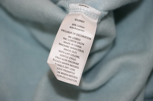 Disney D23 Imagineering Exclusive Mickey Mouse Blue Pullover Sweatshirt Sz L NEW - Picture 8 of 8