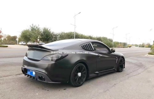 For Hyundai Genesis Coupe 2009-2016 Gloss Black Duckbill Rear Trunk Spoiler Wing - Picture 8 of 19