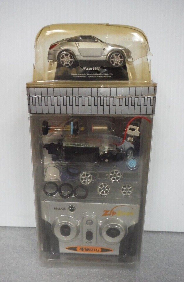 Radio Shack ZIP Zaps ZipZaps Nissan 350Z Silver NOS Open Package eBay