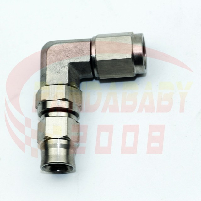 Female AN3 3 3AN 3AN to 3/824 UNF Brake Hose End Fitting Elbow